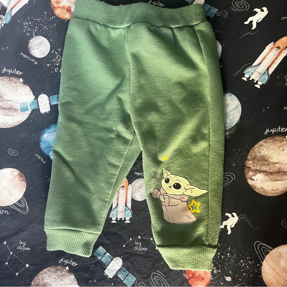 baby yoda grogu pants
